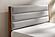 Mercury Upholstered Platform Bed - Amber by Greenington