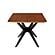 Sonoma Dining Table - Amber & Caviar by Greenington