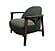 Skylar Arm Chair - Forest Fabric by Greenington