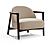 Skylar Arm Chair - Pearl Fabric by Greenington
