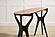 Tofino Console Table - Amber & Caviar by Greenington