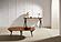 Tofino Console Table - Amber & Caviar by Greenington