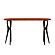 Tofino Console Table - Amber & Caviar by Greenington