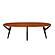Tofino Coffee Table - Amber & Caviar by Greenington