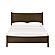 Weston Bed - Black Walnut by Greenington