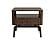 Zeva Nightstand - Black Walnut by Greenington