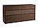 Zeva Dresser - Black Walnut by Greenington