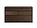 Zeva Dresser - Black Walnut by Greenington