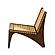 Zen Lounge Chair - Black Walnut by Greenington