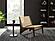 Zen Lounge Chair - Black Walnut by Greenington