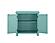 Poppy Accent Chest - Antique Aqua by Homelegance
