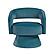 Lavon Swivel Chair - Dark Teal by Homelegance