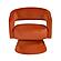 Lavon Swivel Chair - Orange by Homelegance