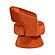 Lavon Swivel Chair - Orange by Homelegance