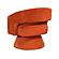 Lavon Swivel Chair - Orange by Homelegance