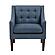 Knox Accent Chair - Blue by Homelegance