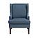 Myles Accent Chair - Blue by Homelegance