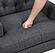 Quent Accent Chair - Charcoal by Homelegance