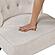 Melrose Accent Chair - Beige by Homelegance
