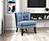 Melrose Accent Chair - Blue by Homelegance
