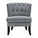 Melrose Accent Chair - Dark Gray by Homelegance