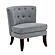 Melrose Accent Chair - Dark Gray by Homelegance
