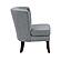 Melrose Accent Chair - Dark Gray by Homelegance