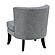 Melrose Accent Chair - Dark Gray by Homelegance