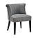 Taylor Accent Chair - Charcoal by Homelegance