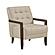 Crafton Accent Chair - Beige by Homelegance