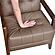 Crafton Accent Chair - Brown by Homelegance