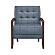 Crafton Accent Chair - Blue by Homelegance