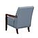 Crafton Accent Chair - Blue by Homelegance