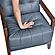 Crafton Accent Chair - Blue by Homelegance