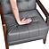 Crafton Accent Chair - Dark Gray by Homelegance