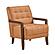 Crafton Accent Chair - Orange by Homelegance