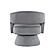 Upton Swivel Chair - Dark Gray by Homelegance