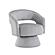 Upton Swivel Chair - Gray by Homelegance