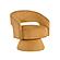 Upton Swivel Chair - Yellow by Homelegance