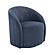 Dalhart Swivel Chair - Blue by Homelegance