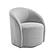 Dalhart Swivel Chair - Light Gray by Homelegance