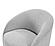Dalhart Swivel Chair - Light Gray by Homelegance