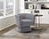 Candace Swivel Chair - Gray by Homelegance