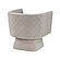 Candace Swivel Chair - Taupe by Homelegance
