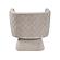 Candace Swivel Chair - Taupe by Homelegance