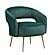 Roslyn Accent Chair - Dark Geen by Homelegance