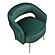 Roslyn Accent Chair - Dark Geen by Homelegance