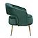 Roslyn Accent Chair - Dark Geen by Homelegance