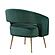 Roslyn Accent Chair - Dark Geen by Homelegance