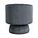 Bristol Swivel Chair - Dark Gray by Homelegance